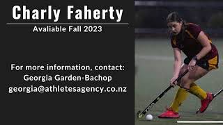 Charly Faherty Fall 2023 US College Field Hockey Prospect [upl. by Anawk218]