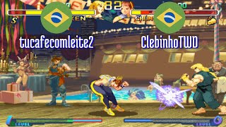 FT5 sfa2u tucafecomleite2 BR vs ClebinhoTWD BR Street Fighter Alpha 2 sfa2 Fightcade Aug 29 [upl. by Coffey]