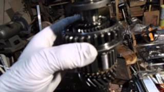 Tercel 4WD Manual Transmission part 1 Output Shaft Gear Details [upl. by Ardua2]