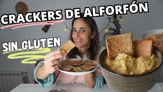 CRACKERS DE TRIGO SARRACENO SIN GLUTEN VEGANOS Receta Muy fácil y saludable alforfón [upl. by Hudgens]