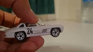 Hot Wheels Vintage racing club 1954 Mercedes Benz 300 SL [upl. by Kappel690]