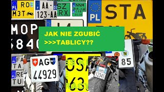 Jak Ty montujesz swoją tablice rejestracyjną w motocyklu krótka porada BMW K1200RS AD2021 [upl. by Neeloc]