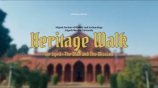 Heritage walk  AMU Campus  Sir syed Ahmed khan [upl. by Sevy]