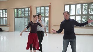 La Corsaire Natalya Kusch and Alejandro Virelles rehearsal with Evgenii Neff [upl. by Tedder372]