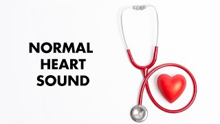 Normal Heart Sounds  MEDZCOOL [upl. by Kcub481]