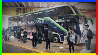 Muitos Ônibus De Diferentes Empresas Na Rodoviária De Araraquara [upl. by Schatz]