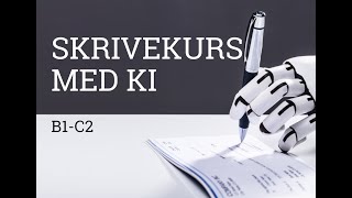 Video 1079 Nytt skrivekurs med norsklærere og KI kunstig intelligens B1B2C1C2 [upl. by Etterual467]