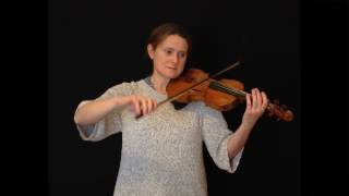 Circular bowing and forearm rotation from Violinworks Book 2 page 64 [upl. by Anialed]