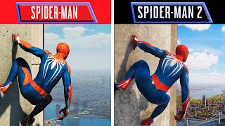 Marvels SpiderMan vs SpiderMan 2  Preview Graphics Comparison  Analista De Bits [upl. by Callas21]