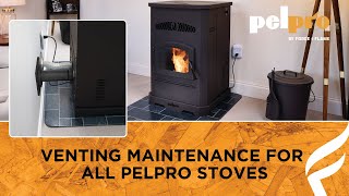 Venting Maintenance for All PelPro Stoves [upl. by Hassi]