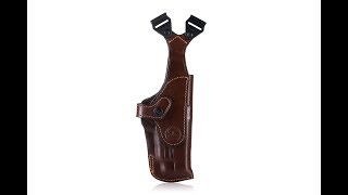 D107 Jaguar  Vertical Leather Shoulder Holster [upl. by Aunson]