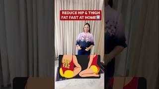 Lose Hip amp Thigh Fat Fast at home👍🏻 hipfat ytshorts weightloss thighfat fatloss ytviral yt [upl. by Lorak672]