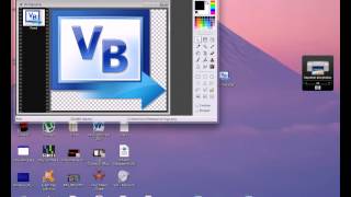 Visual Basic Créer une icone avec Photofiltre 7 [upl. by Anileme]