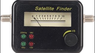 Digital Satellite Signal Finder Meter 950 to 2150MHz ATT Buzzer Function Satellite Signal Meter [upl. by Rovit]