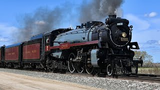 Canadian Pacific 2816 Steam Train  The Final Spike Tour [upl. by Shannan459]