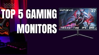 top 5 gaming Monitors in 2024 [upl. by Irbmac]