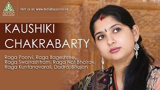 Kaushiki Chakrabarty  Raga Poorvi Bageshree Nat Bhairav Ganesh Vandana [upl. by Ssidnak165]