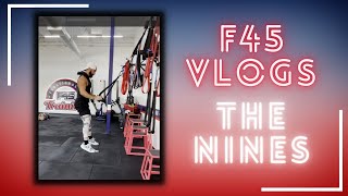 F45 TRAINING VLOG The Nines  Hybrid [upl. by Leiru841]