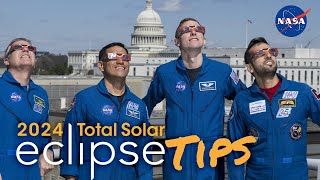 Astronauts Share Tips for Viewing a Total Solar Eclipse [upl. by Schonfield]