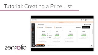 How to Create a Price List and Start Selling Products on Zenfolio [upl. by Nailliw]