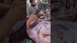 Deshi ox meat process  Nice beef cutting skill [upl. by Perceval]