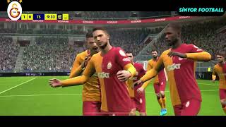 GALATASARAY TRABZONSPOR E FOOTBALL 2024 [upl. by Ttej]