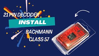 How to 21 Pin DCC Decoder Install [upl. by Ytsim]