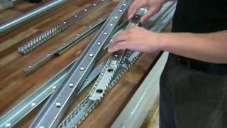 Assembly of Rollco Telescopic Rails [upl. by Landrum259]