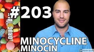 MINOCYCLINE MINOCIN  PHARMACIST REVIEW  203 [upl. by Reamy]