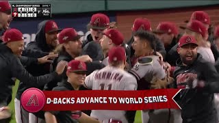 DIAMONDBACKS ADVANCE TO THE WORLD SERIES  2023 MLB Postseason [upl. by Atsocal305]