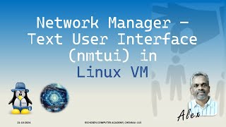 Network Manager  Text User Interface for Linux [upl. by Llehsad632]