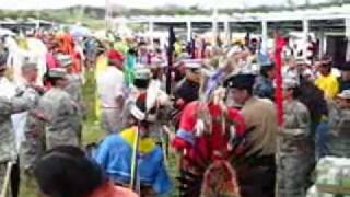 Rocky Boy Pow wow  Grand Entry  August 6 2010  Day 1 Part 4 [upl. by Neelsaj796]