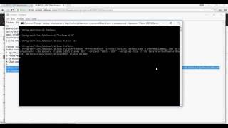 Tableau  Do it Yourself Tutorial  Refresh Extracts using Command line  DIY 33of50 [upl. by Nylesor202]