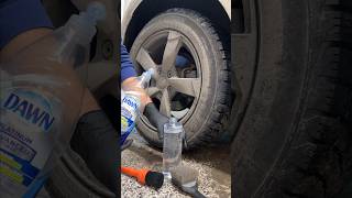 is DAWN dish SOAP better than your wheel cleaner [upl. by Nimocks]