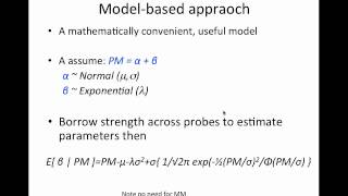 Statistics and Genomics Background correction [upl. by Faun]