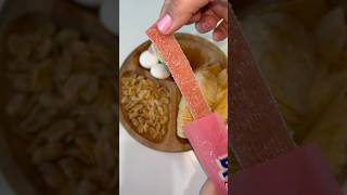 ASMR filling plater with pink snacks 😋💕🍬 [upl. by Nedarb]