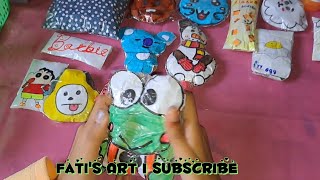 DIY Squishmallows  How I Made Cute Squishmallow Crafts [upl. by Larok]