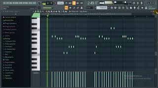 Busta 929 Ekseni Remake  Amapiano FL Studio 20 [upl. by Enyar70]