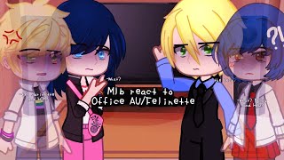 MLB REACT TO OFFICE AU [upl. by Animrelliug]