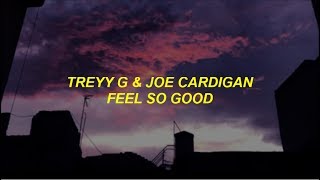 treyy g amp joe cardigan  feel so good lyrics [upl. by Cailean106]