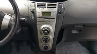 Toyota Yaris 2 P9 Radio ausbauen  Baujahr 2006 bis 2009 [upl. by Africah]