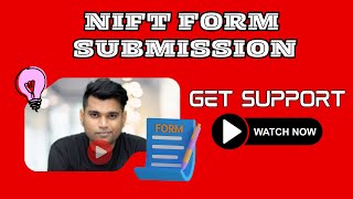 NIFT Application Form 2024  Get Support NIFT Form Submission  How To Fill NIFT Form [upl. by Eronaele84]