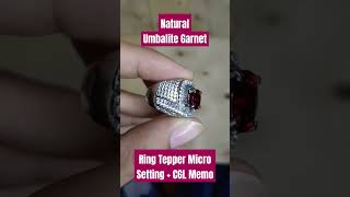 Natural Umbalite Garnet 311ct [upl. by Anelyak458]