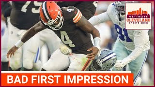 IMMEDIATE REACTIONS to the Cleveland Browns ugly loss to the Dallas Cowboys [upl. by Jamel489]