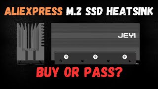 JEYI Brand M2 SSD Heatsink From AliExpress Buy or Pass [upl. by Akenit349]