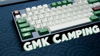 GMK Camping R2 Unboxing with Typing Test on Matrix 12OG keyboard  Lubed Marshmallow switches [upl. by Dasi]