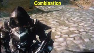 Skyrim  Best Looking Armor Combination [upl. by Lekcim931]