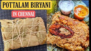 🔴 POTTALAM BIRYANI IN CHENNAI🤤🎉  Kostha Ruchulu  Mylapore📍 Eat With Akash ✨  foodblogging [upl. by Allenrad781]