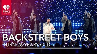 Backstreet Boys Celebrate 26 Years As A Band  Fast Facts [upl. by Ahseyk]