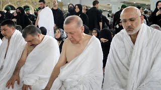 Erdogan auf Pilgerfahrt in Mekka  AFP [upl. by Yenettirb]